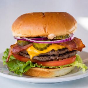 Melta Bacon Cheese Beef Burger