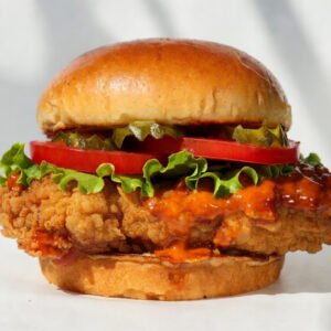 Melta Hot Buffalo Chicken Burger