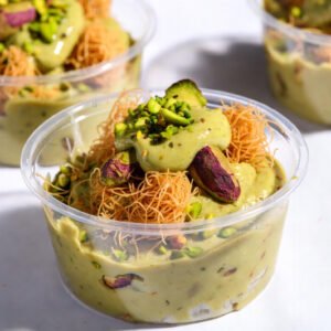 Melta Pistachio Kunafa Waffels