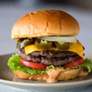 Melta Spicy Delight Beef Burger