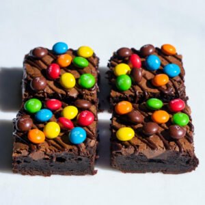 Melta Skittles Brownie