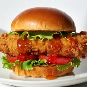 Melta Hot Honey Chicken Burger