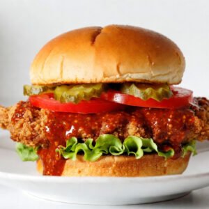 Melta Flaming Chicken Burger