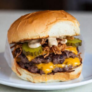 Melta Truffalo Smash Beef Burger