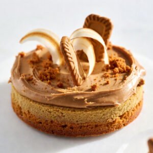 Lotus Biscoff Slice Cake
