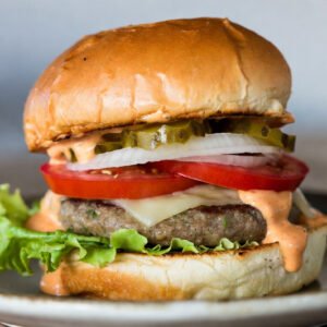 Melta Spicy Vegan Burger